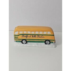 It's a Wonderful Life Holiday Village 1997 RARE- Bedford Falls Bus Co.